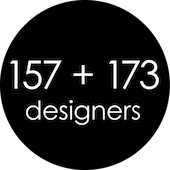 Manufacturer - 157 + 173 designers 