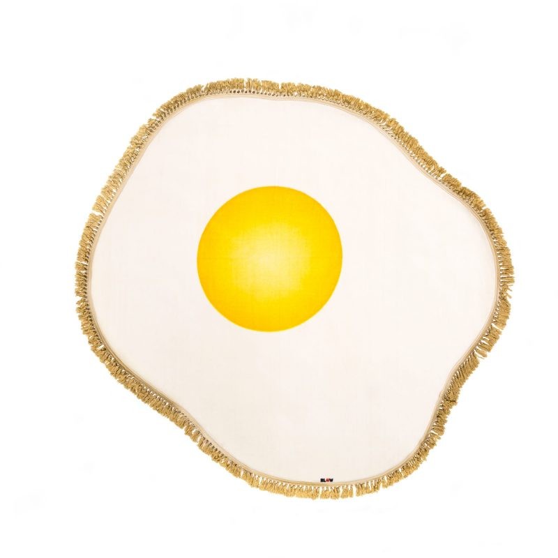 Tapis design Egg Ø200 cm en forme d'oeuf par le Studio Job X Seletti