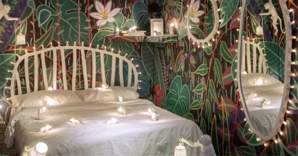 Miroir Lumineux Luminaire Big 25 sources LED par Marcantonio X Seletti