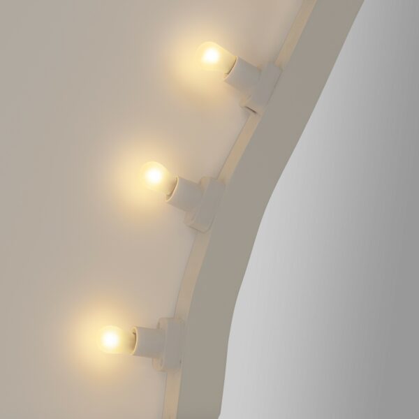 Miroir Lumineux Luminaire Big 25 sources LED par Marcantonio X Seletti