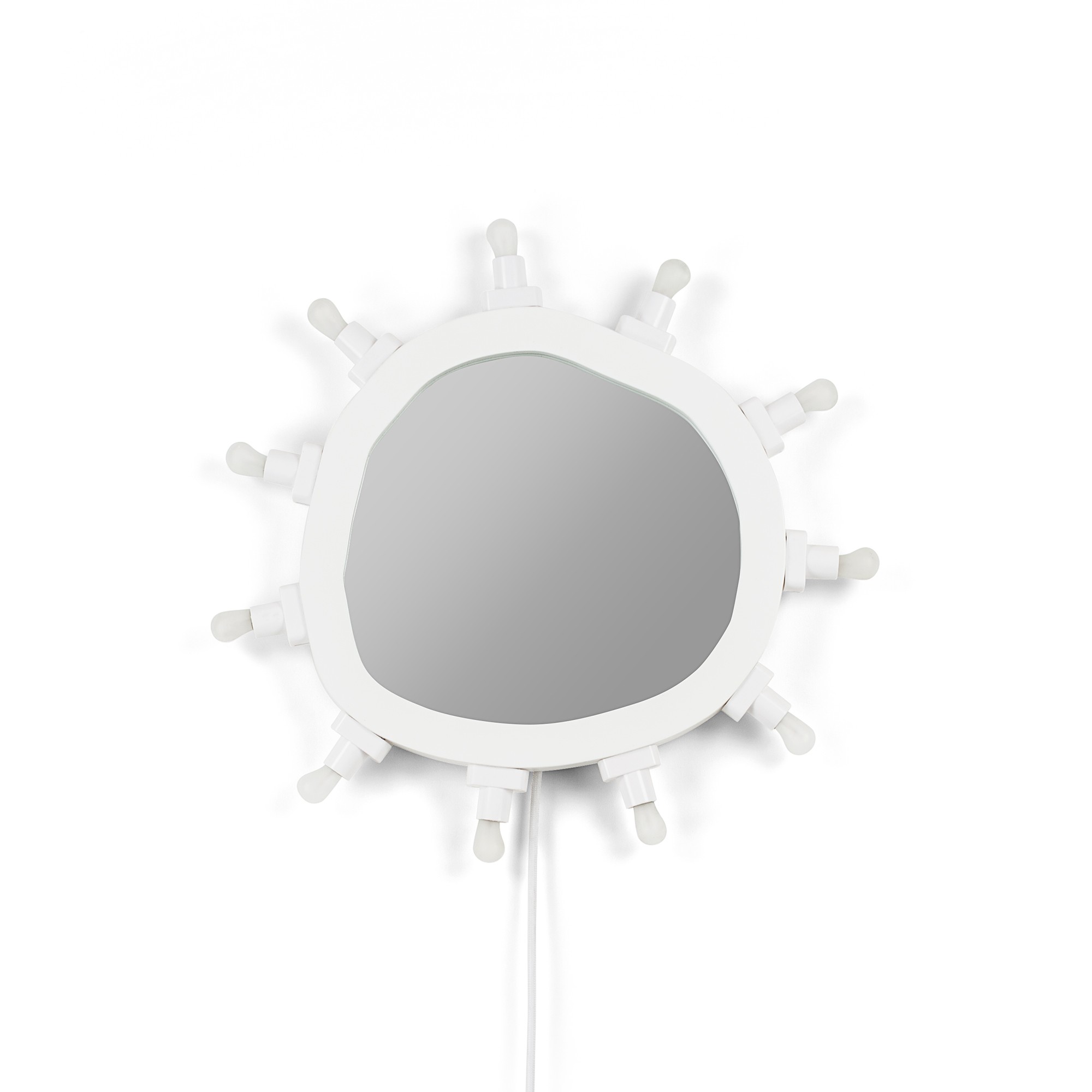 Miroir Lumineux Luminaire Small 10 sources LED par Marcantonio X Seletti
