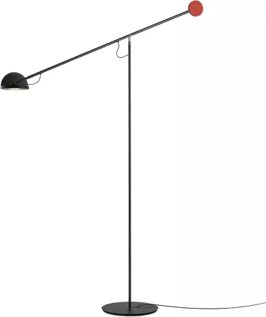 Lampadaire Copérnica LED avec bras articulé en acier par Ramírez i Carrillo - Marset