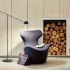 Lampadaire Copérnica LED avec bras articulé en acier par Ramírez i Carrillo - Marset