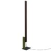 Lampadaire High Line LED en bois de chêne par Josep Lluís Xuclà - Marset