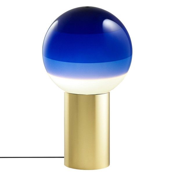 Lampadaire Dipping Light M Ø30 cm LED en laiton par Jordi Canudas - Marset