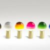 Lampadaire Dipping Light M Ø30 cm LED en laiton par Jordi Canudas - Marset