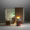 Lampadaire Dipping Light M Ø30 cm LED en laiton par Jordi Canudas - Marset