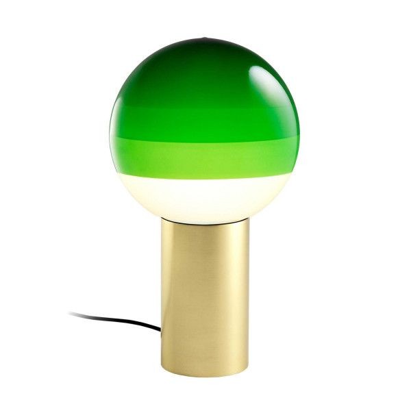 Lampe à poser Dipping Light Ø 12,5 cm LED en laiton par Jordi Canudas - Marset