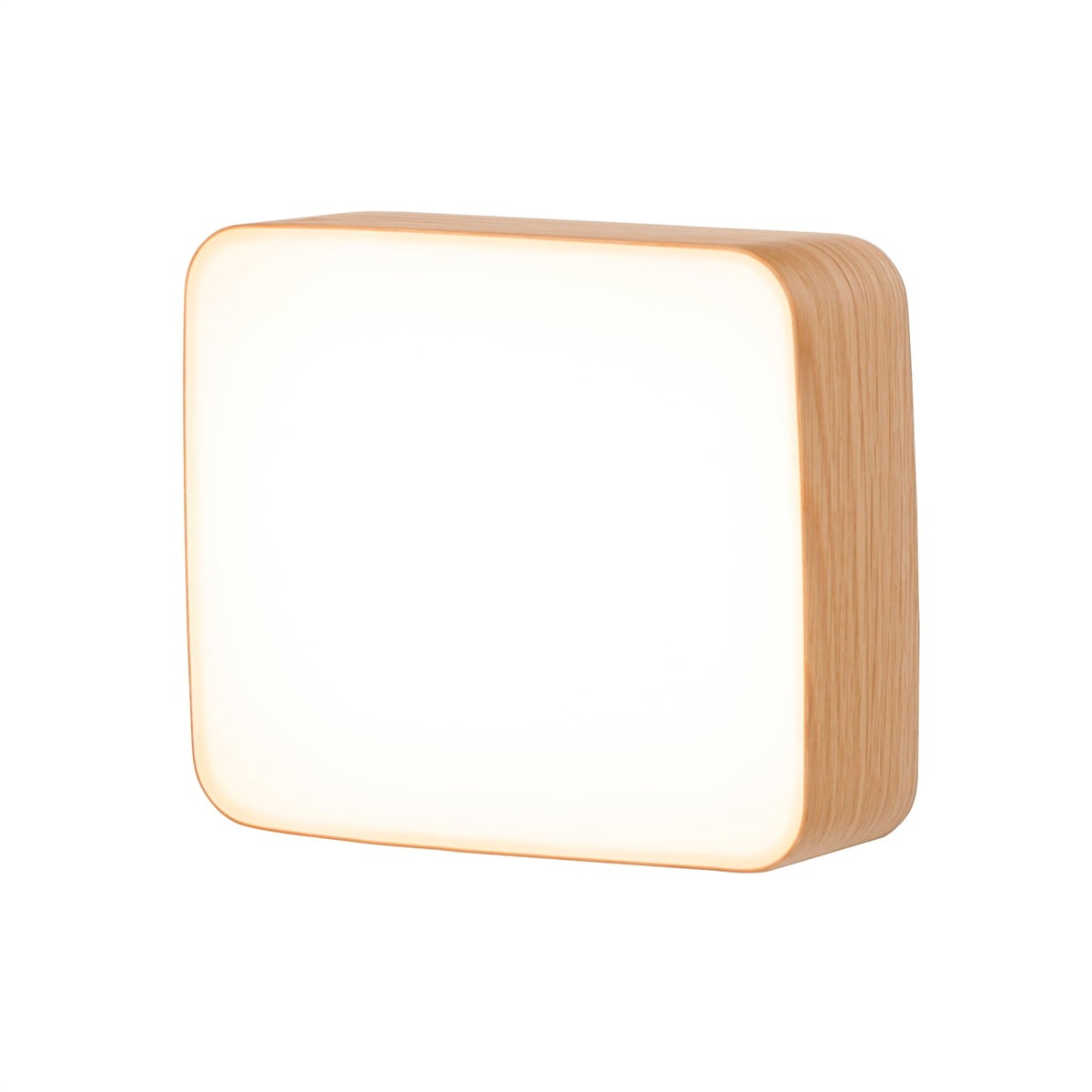 Applique murale en bois Led Cube au design scandinave et minimaliste par Tunto