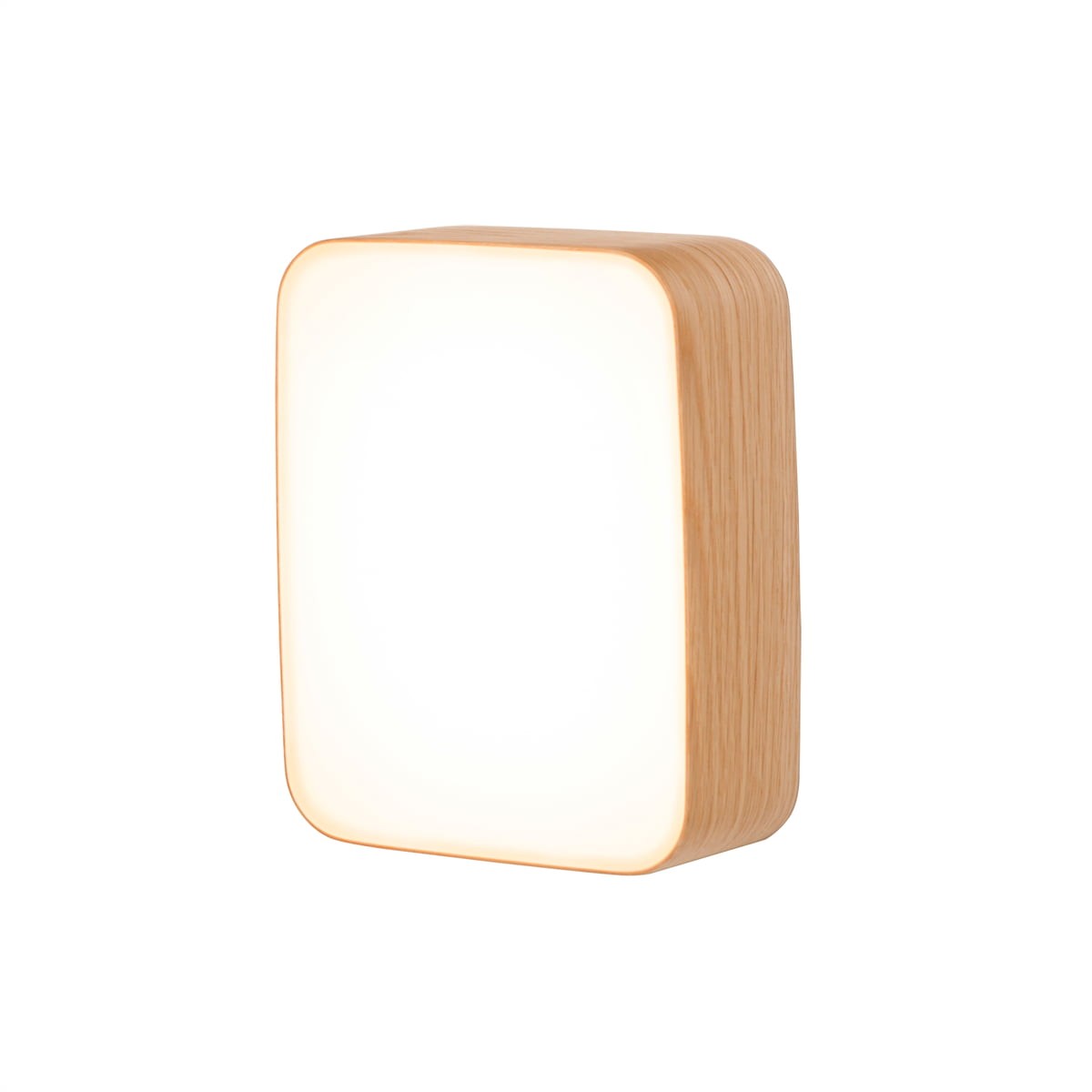 Applique murale en bois Led Cube au design scandinave et minimaliste par Tunto