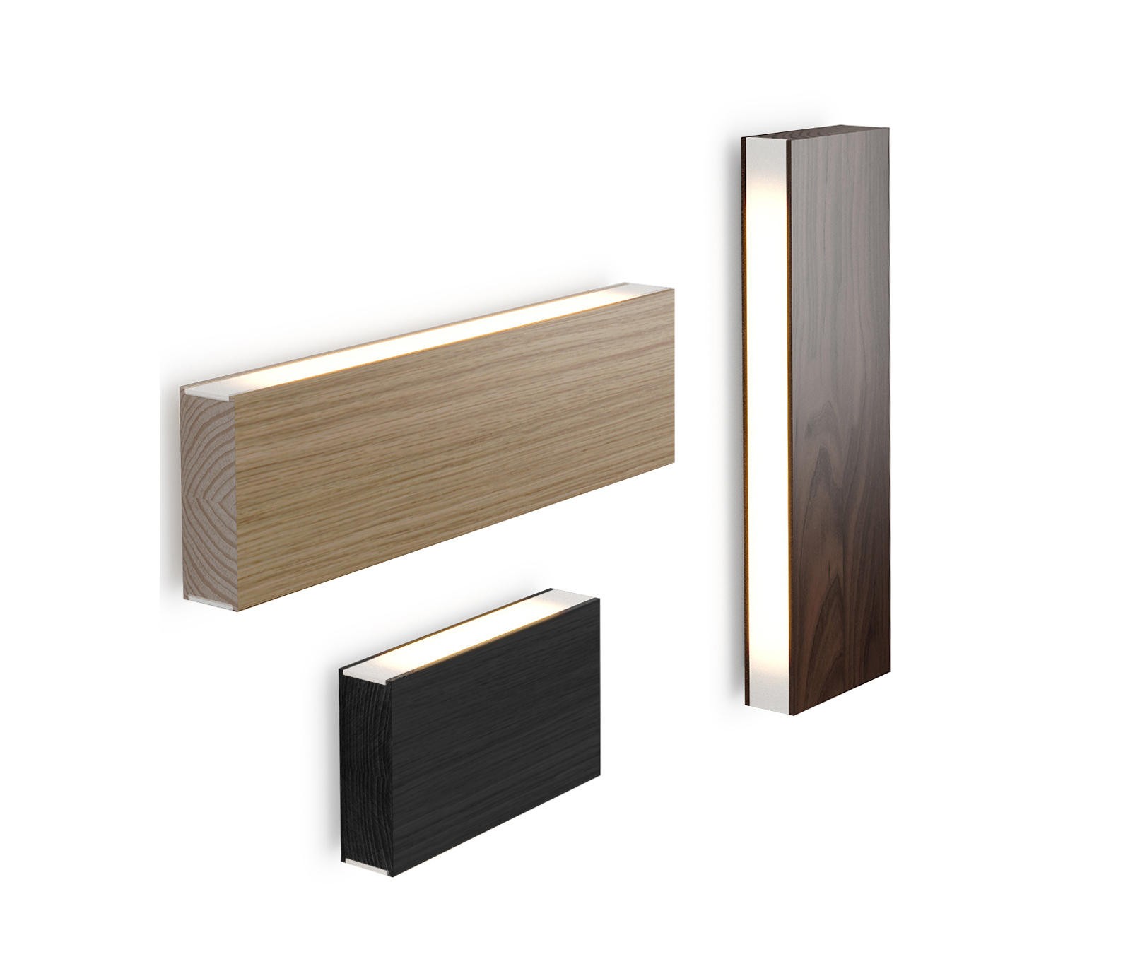 Applique murale Led120 40 cm en bois au design scandinave par Tunto