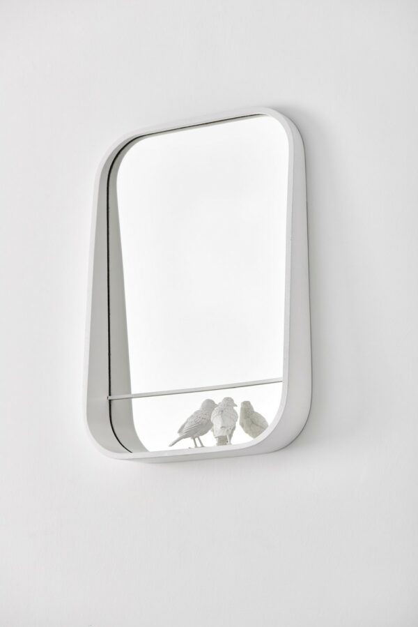 Miroir design et poétique avec petits moineaux Sparrow par le studio Haoshi