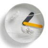 Horloge design oiseaux Sparrow X ROUND CLOCK par le studio Haoshi