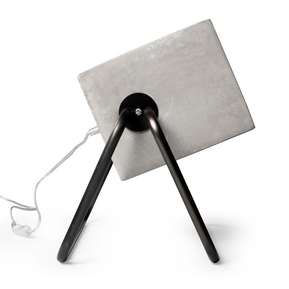 Lampe industrielle en beton