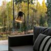 Lampadaire Petite 4610 au design scandinave en bois naturel par Seppo Koho X Secto Design
