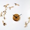 Horloge design poisson Goldfish Gold X CLOCK par Haoshi