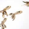 Horloge design poisson Goldfish Gold X CLOCK par Haoshi