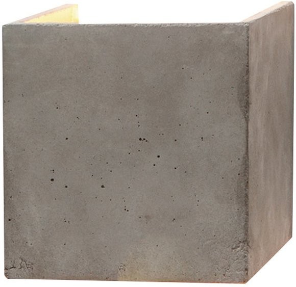 Applique Design B3 Cubic au design industriel en béton par Gant Light