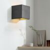 Applique Design B3 Gris Cubic au design industriel en béton par Gant Light