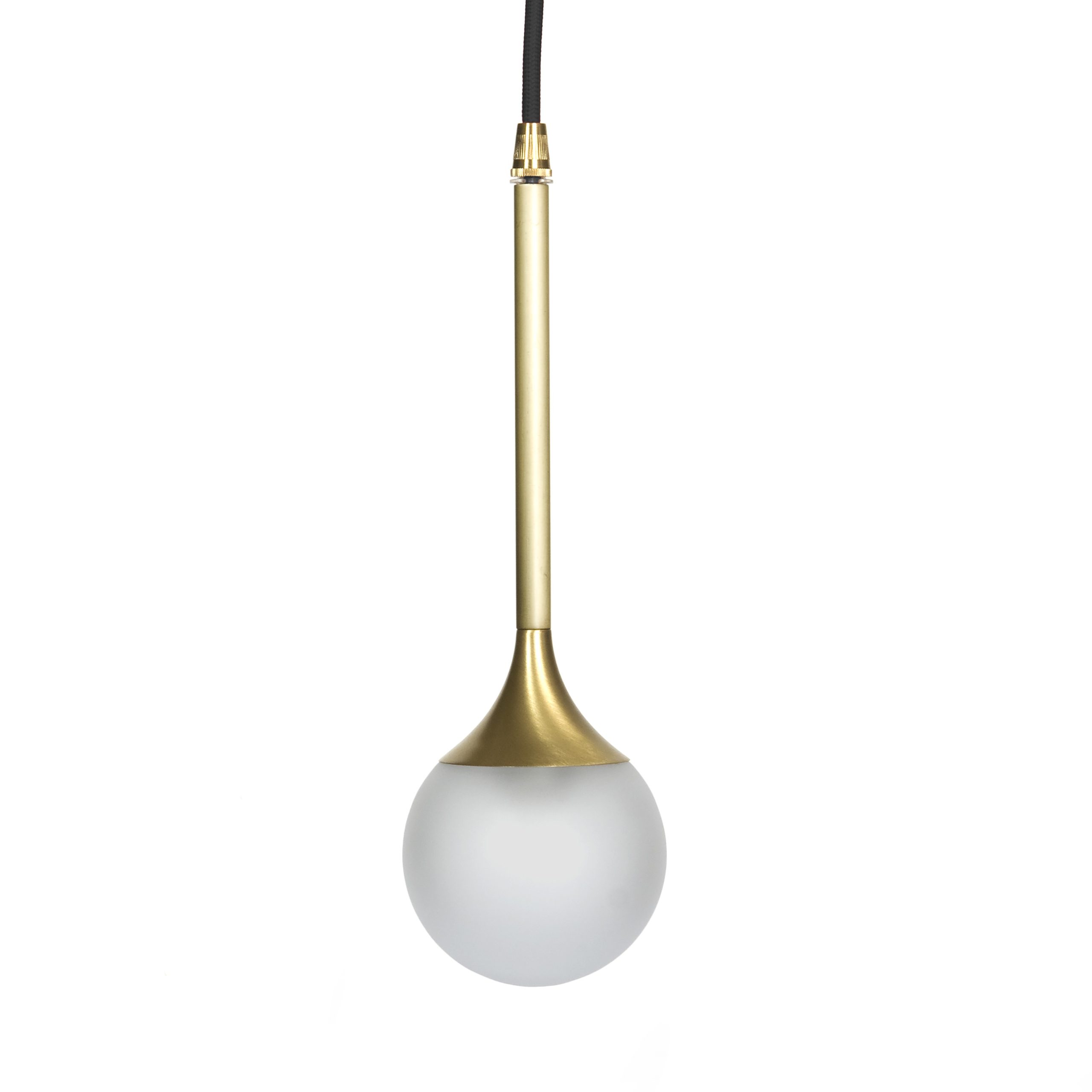Suspension design et élégante goutte d'eau SS-1 en laiton