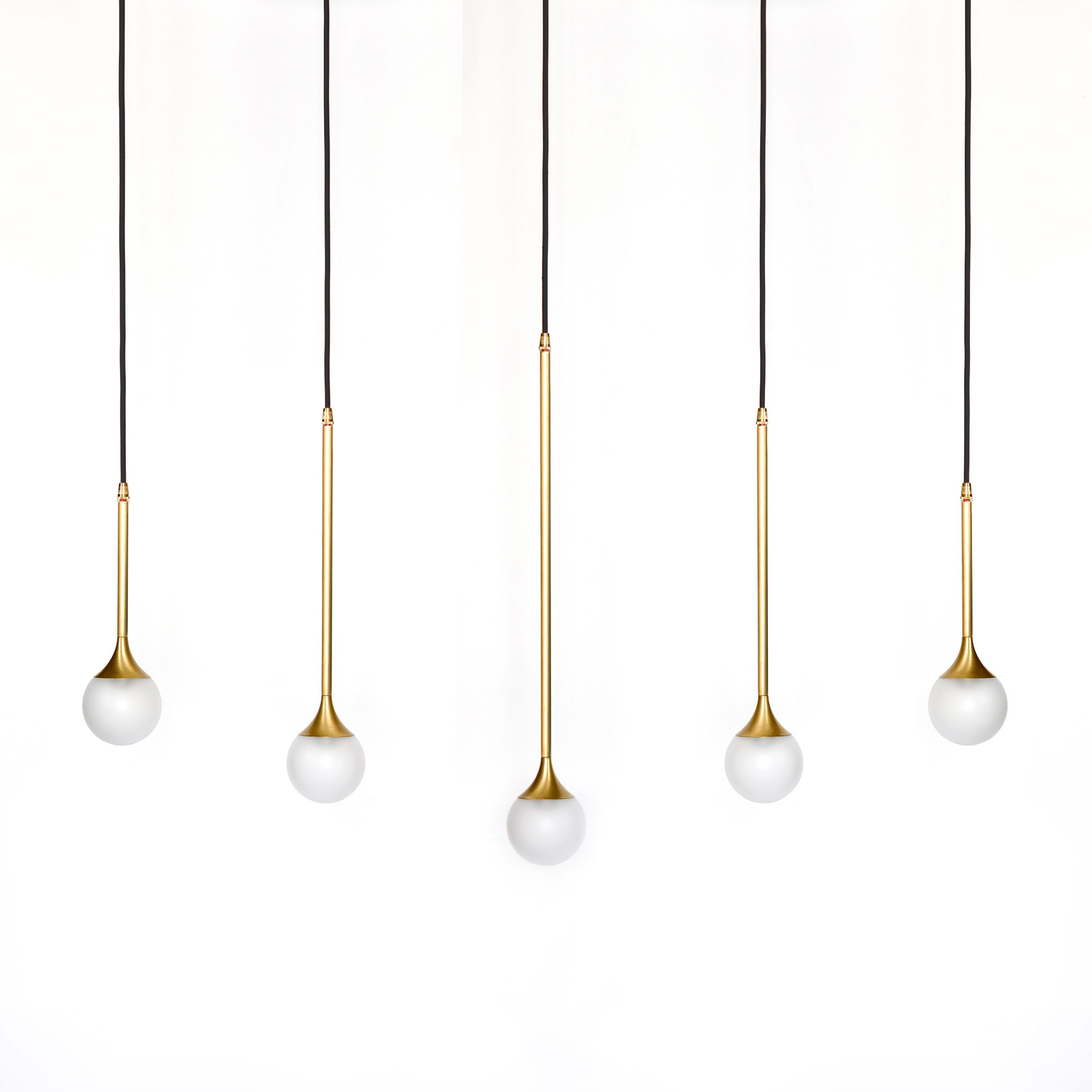 Suspension design et élégante goutte d'eau x5 SS-5 en laiton