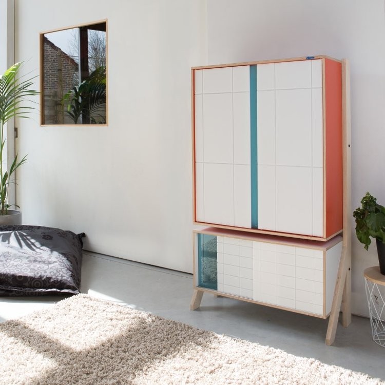Buffet design Frame cabinet au style contemporain et moderne par Rform