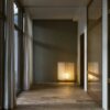 Lampadaire Laflaca en acier inoxydable par Joan Gaspar x Marset