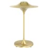 Lampe à poser design Skew en laiton au design chic et élégant