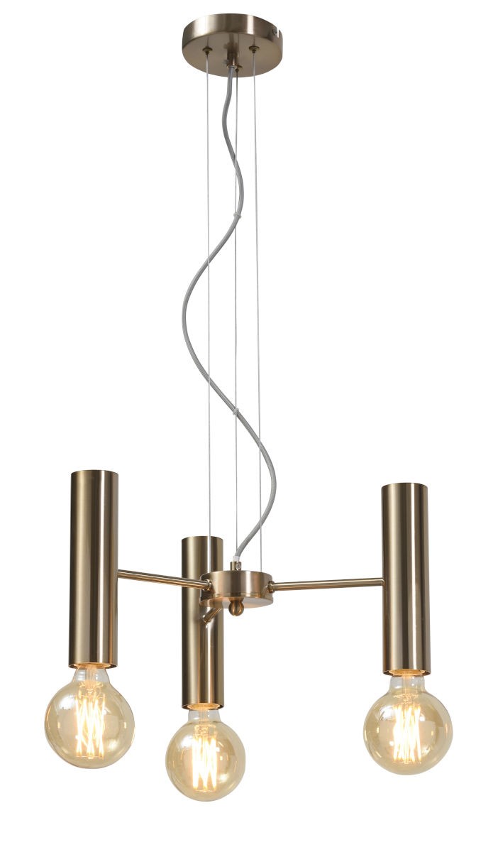 Chandelier Cannes en métal doré au design chic par It's About Romi