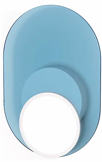 Applique Dot 03 en verre au design graphique par Tunto