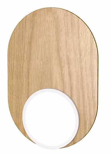 Applique Dot 03 en bois/métal au design graphique par Tunto