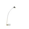 Lampadaire Flex LED en acier et carbone par Seyvaa