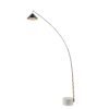 Lampadaire Flex LED en acier et carbone par Seyvaa