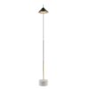 Lampadaire Flex LED en acier et carbone par Seyvaa
