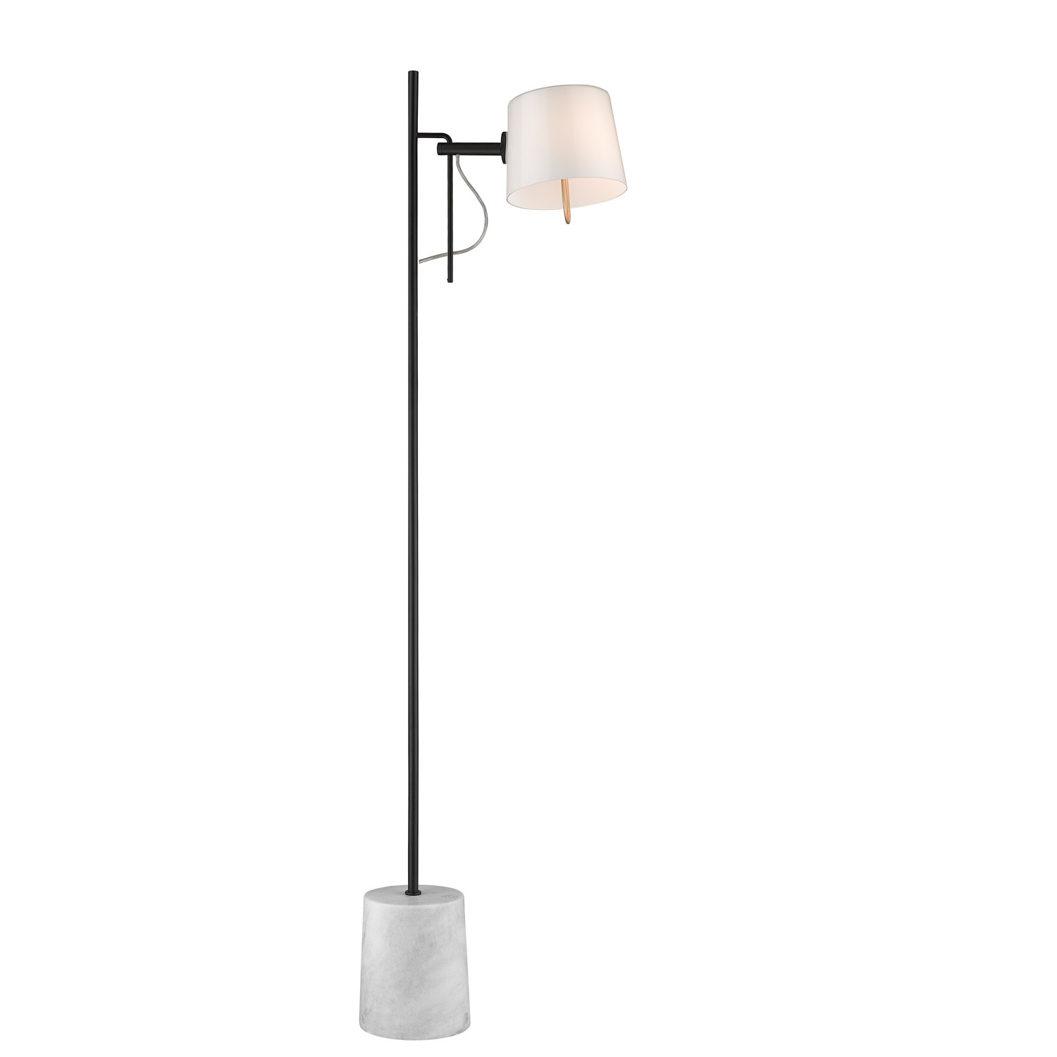 Lampadaire Open LED en verre souffé par Seyvaa