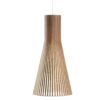 Suspension au design scandinave 4200 en bois naturel