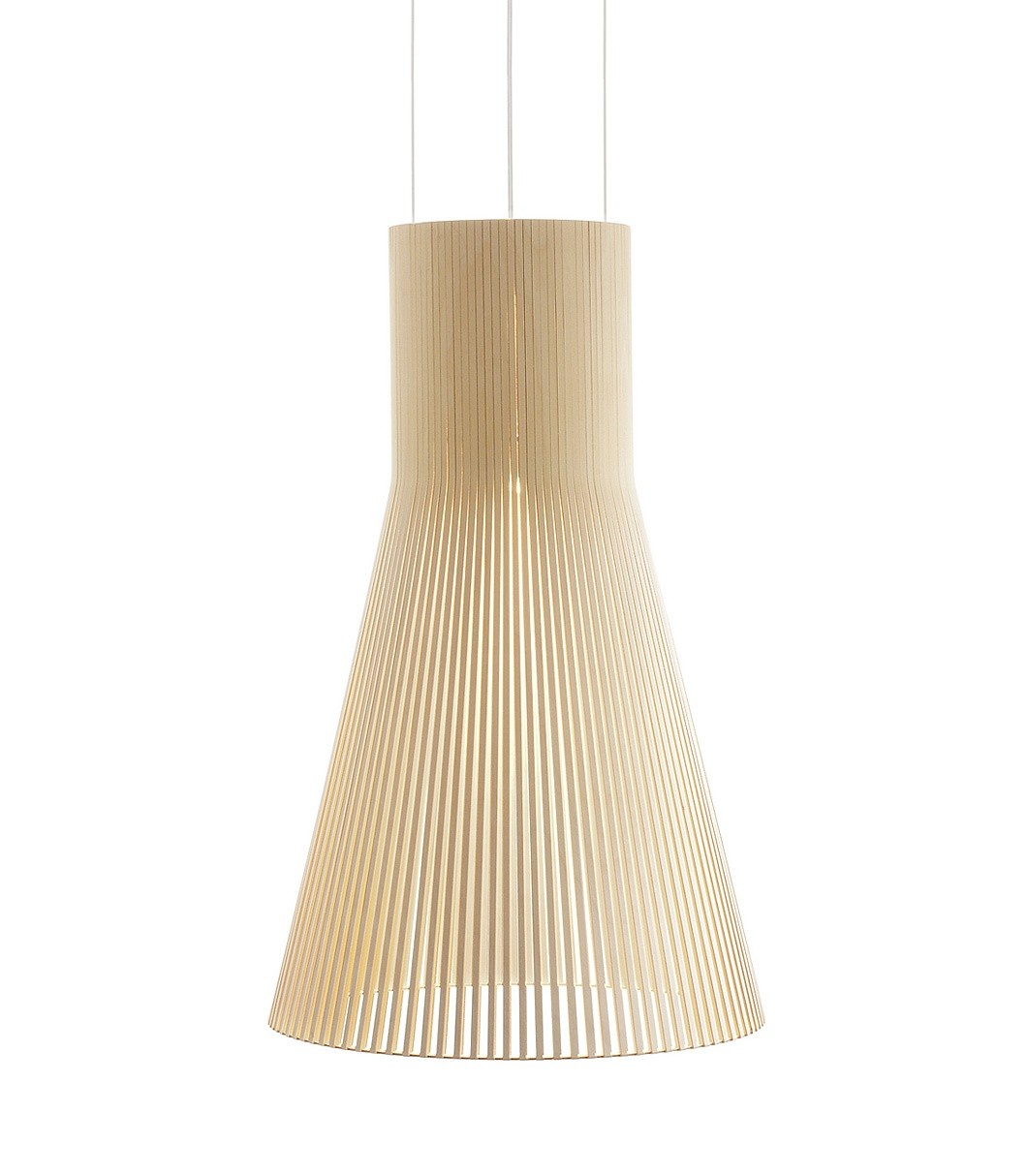 Suspension au design scandinave Magnum 4202 en bois naturel