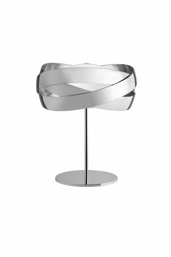Lampe à poser Siso en verre satiné et aluminium par Estiluz