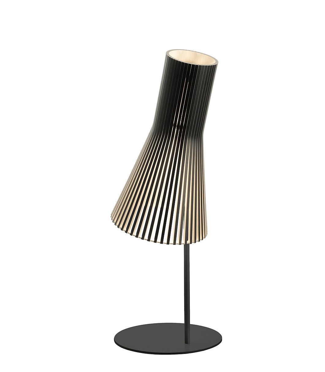 Lampe à poser au design scandinave 4220 en bois naturel
