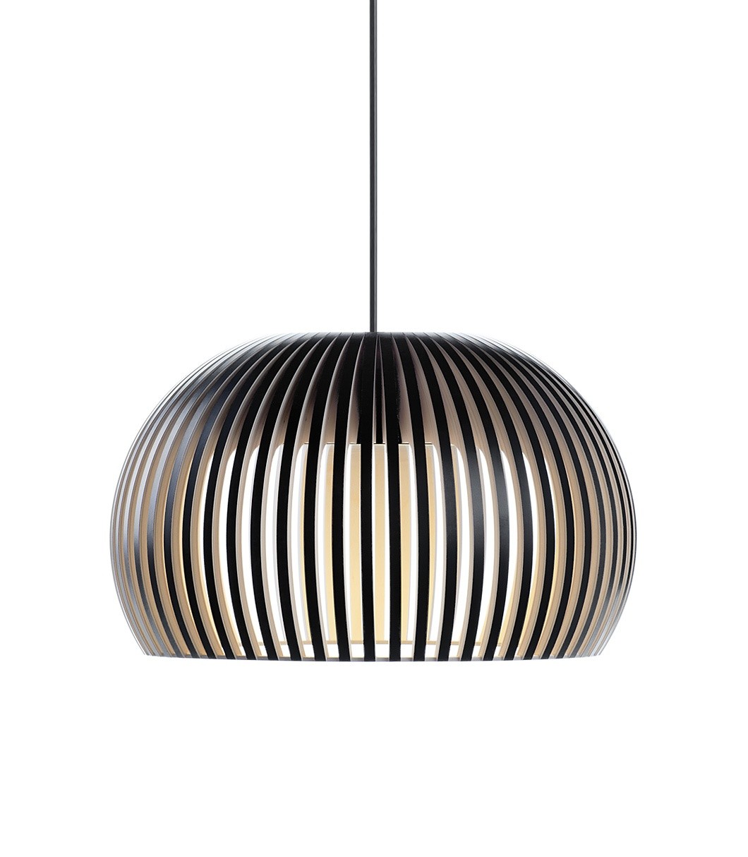 Suspension au design scandinave Atto 5000 en bois naturel
