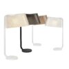 Lampe à poser Led au design scandinave Owalo 7020 en bois naturel