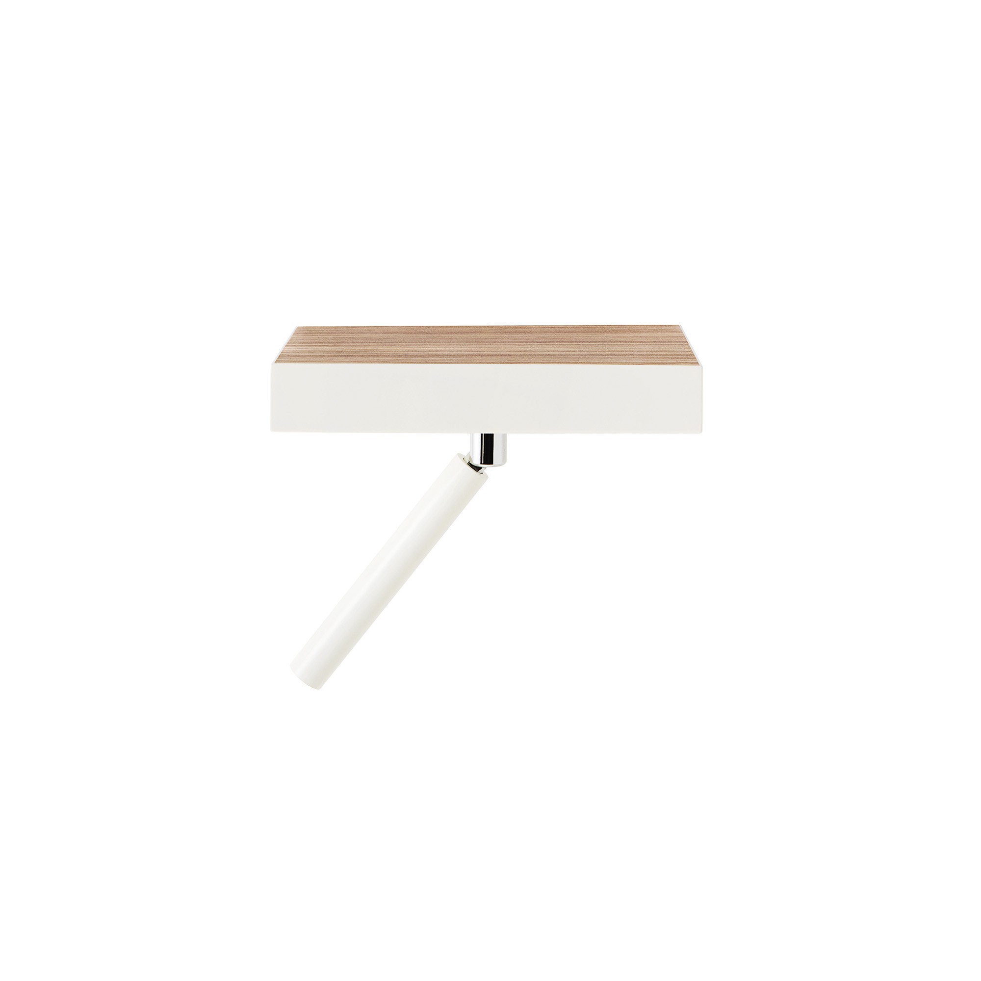 Applique murale liseuse LED - Etagère avec port USB - Nit par Estiluz