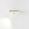 Applique murale liseuse LED - Etagère avec port USB - Nit par Estiluz
