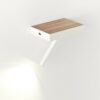 Applique murale liseuse LED - Etagère avec port USB - Nit par Estiluz