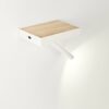 Applique murale liseuse LED - Etagère avec port USB - Nit par Estiluz