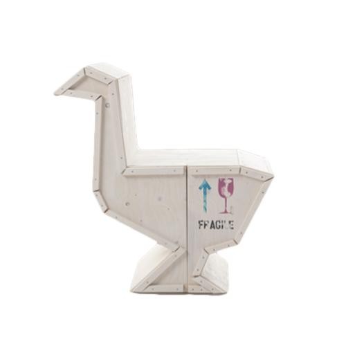 Buffet Sending Animals 2.0 version blanc en forme de d'oie par Marcantonio x Seletti