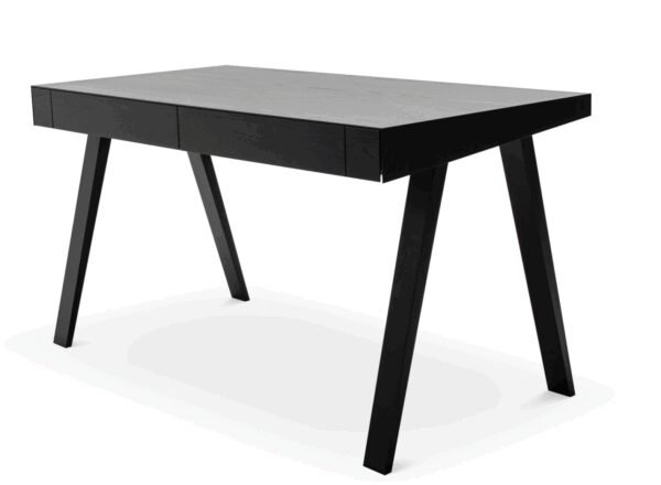 Bureau 4.9 version 2 tiroirs en bois au design scandinave par Marius Valaitis x Emko