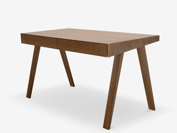 Bureau 4.9 version 2 tiroirs en bois au design scandinave par Marius Valaitis x Emko