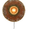 Applique Bali Ø44 cm en Bambou naturel au design naturel par Good & Mojo