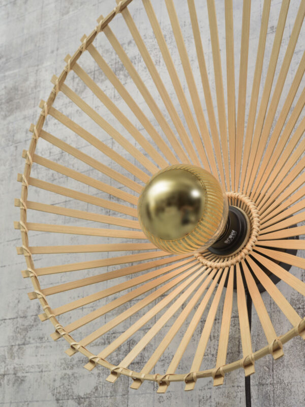 Applique Bromo en Bambou naturel au design naturel par Good & Mojo